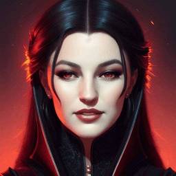 Foto de perfil anime como Vampiro para mujer