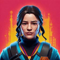 Foto de perfil gaming para mujer - Fortnite