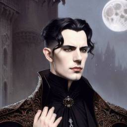 Foto de perfil anime como Vampiro para hombre