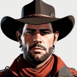 Foto de perfil gaming para hombre - Red Dead Redemption